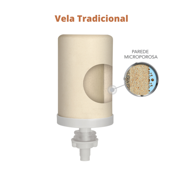 Filtro de Barro Santo Antônio - 4 litros - 1 vela - comprar online